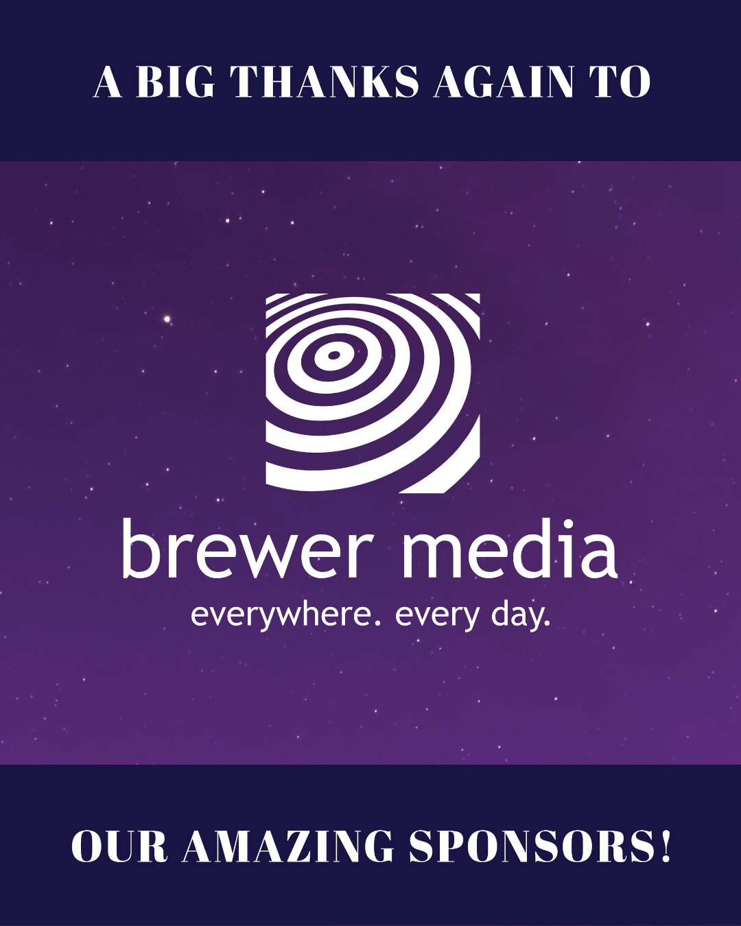 From the dance floor to the final toast, the Moth Ball® by CityScope® was a night to remember—and we have Brewer Media Group to thank for helping make it all happen! 💃
We’re so grateful for your support and commitment to helping us give back to @welcomehomechatt in a big way. Thank you, Brewer Media Group! 💫