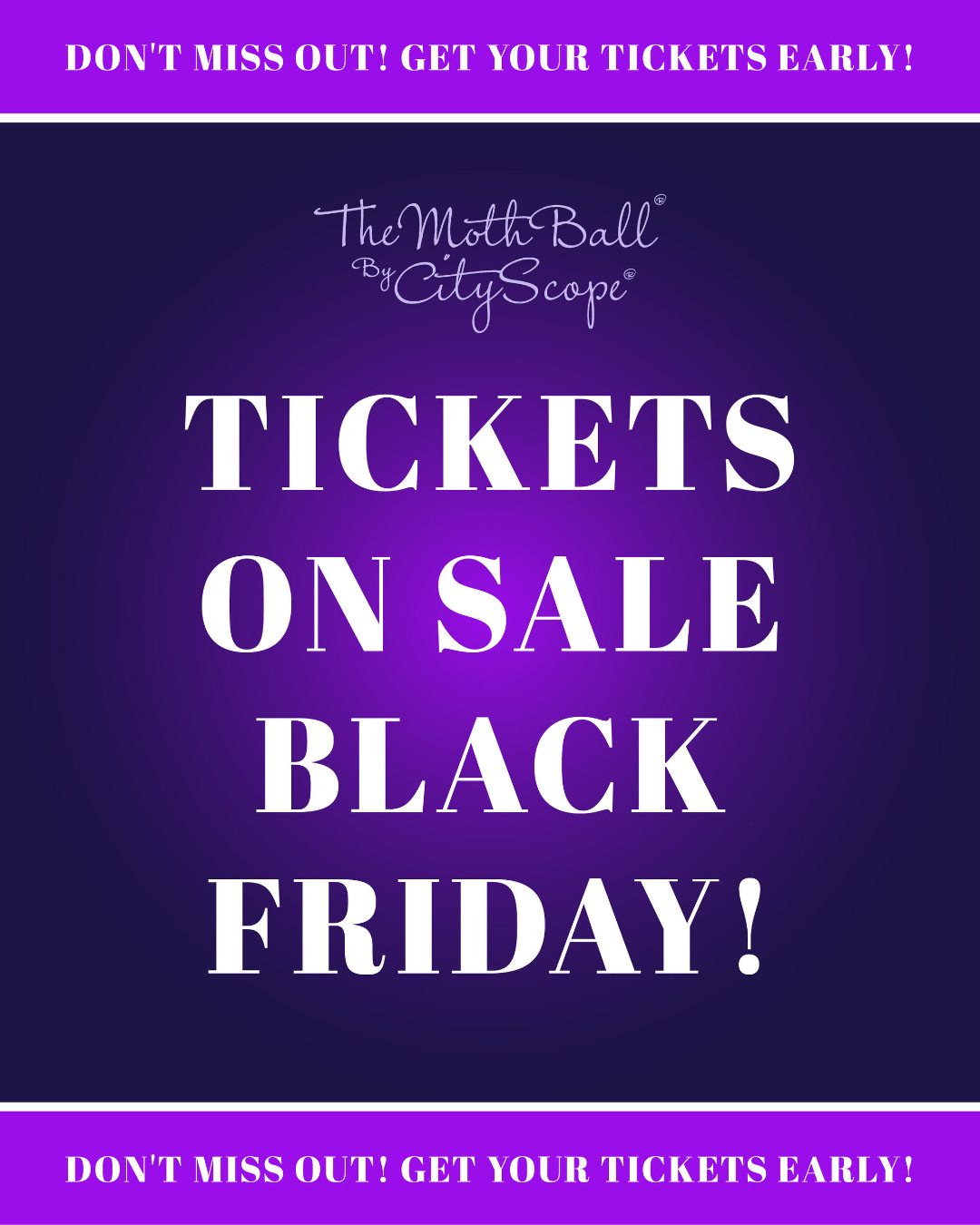✨ The countdown is on! ✨ Get ready—tickets for the Moth Ball® by CityScope® go on sale Black Friday (11/28)! Don’t miss your chance to be part of Chattanooga’s favorite girls’ night out for a great cause. 💜
Mark your calendars and grab your girls—it’s almost time! To be notified when ticket sales start, sign up for our email list at the link in our bio.
𝐀 𝐒𝐩𝐞𝐜𝐢𝐚𝐥 𝐓𝐡𝐚𝐧𝐤 𝐘𝐨𝐮 𝐭𝐨 𝐎𝐮𝐫 𝐀𝐦𝐚𝐳𝐢𝐧𝐠 𝐒𝐩𝐨𝐧𝐬𝐨𝐫𝐬!
@first_horizon | @athens_chattanooga | Brewer Media Group | @rubyfallscave | @healthscopemagazine | @cmcdigitalsmartmarketing | Chattanooga Heart Institute | @saintsalon.chatt | @brodyjewelers | @theedwinhotel | Pinnacle Financial Partners | @lotuscenterforwomen
𝟐𝟎𝟐𝟔 𝐁𝐞𝐧𝐞𝐟𝐢𝐜𝐢𝐚𝐫𝐲: @downsideupinc