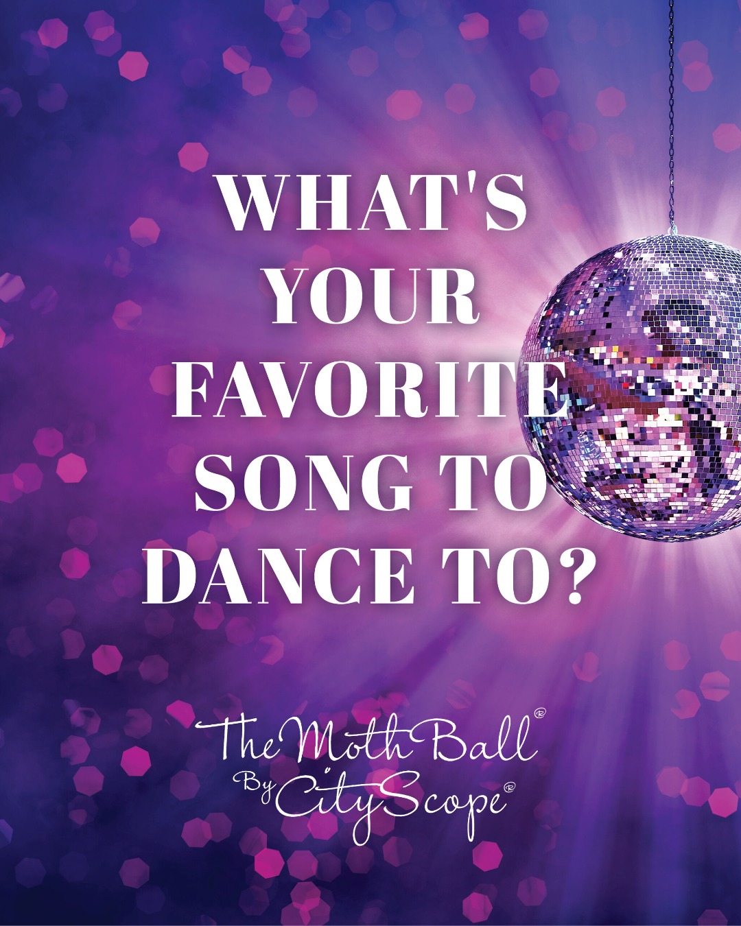 What song guarantees you’re running to the dance floor? 💃

Drop it in the comments and make sure you’re there when it plays at The Moth Ball® by CityScope®. Tickets are going fast—grab yours now at the link in our bio! 💜

𝐀 𝐒𝐩𝐞𝐜𝐢𝐚𝐥 𝐓𝐡𝐚𝐧𝐤 𝐘𝐨𝐮 𝐭𝐨 𝐎𝐮𝐫 𝐀𝐦𝐚𝐳𝐢𝐧𝐠 𝐒𝐩𝐨𝐧𝐬𝐨𝐫𝐬!
@first_horizon | @athens_chattanooga | Brewer Media Group | @rubyfallscave | @healthscopemagazine | @cmcdigitalsmartmarketing | Chattanooga Heart Institute | @saintsalon.chatt | @brodyjewelers | @theedwinhotel | Pinnacle Financial Partners | @lotuscenterforwomen | @medicaremisty | @southerninsurance | @foxandfernstyle | @the_pelvicmethod | @elevate.behavior | @fivewitsbrewing | @englandinjurylaw | @epbchattanooga | @canap_423 | @willandroseevents | @southernsurgicalarts | @cleanyourdirtyface
𝟐𝟎𝟐𝟔 𝐁𝐞𝐧𝐞𝐟𝐢𝐜𝐢𝐚𝐫𝐲: @downsideupinc